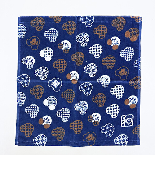 星のカービィ ふわふ和コレクション 和風総柄 ハンドタオル