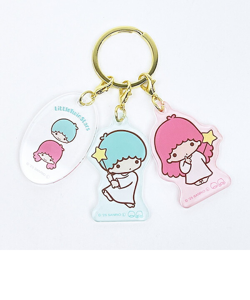 サンリオ キキララ 3チャームキーホルダー Sanrio