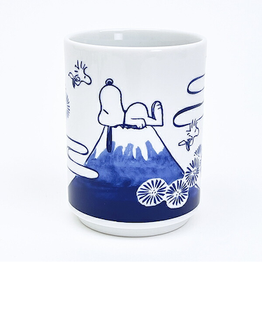 スヌーピー 富士 寿司湯呑 コップ 縁起ものシリーズ 日本製 SNOOPY