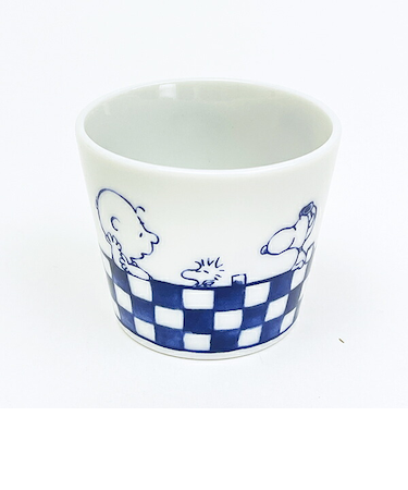 スヌーピー 市松 ミニカップ コップ 縁起ものシリーズ 日本製 SNOOPY