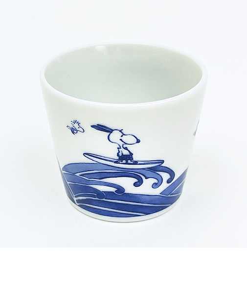 スヌーピー 波 ミニカップ コップ 縁起ものシリーズ 日本製 SNOOPY