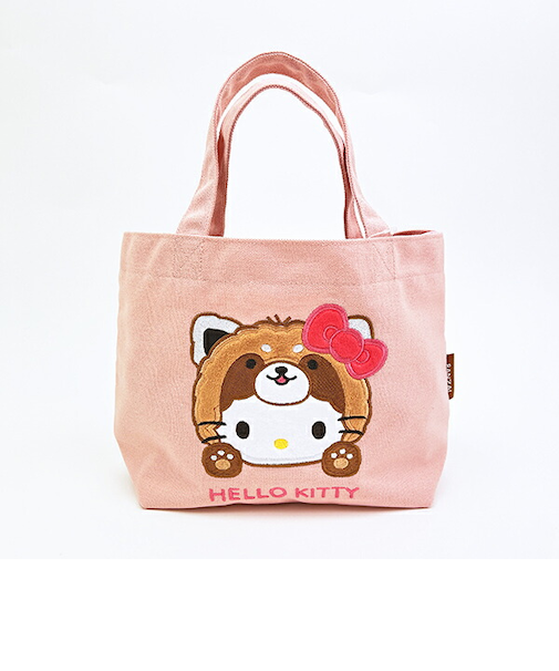 サンリオ ハローキティ (レッサーパンダ) ミニトートバッグ ランチ バンザイシリーズ Sanrio