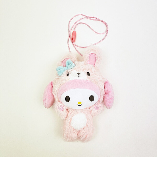 サンリオ マイメロディ (ウサギ) SABぬいぐるみネックポーチ バンザイシリーズ Sanrio