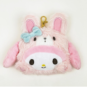 サンリオ マイメロディ (ウサギ) フェイスパスケース 定期入れ バンザイシリーズ Sanrio