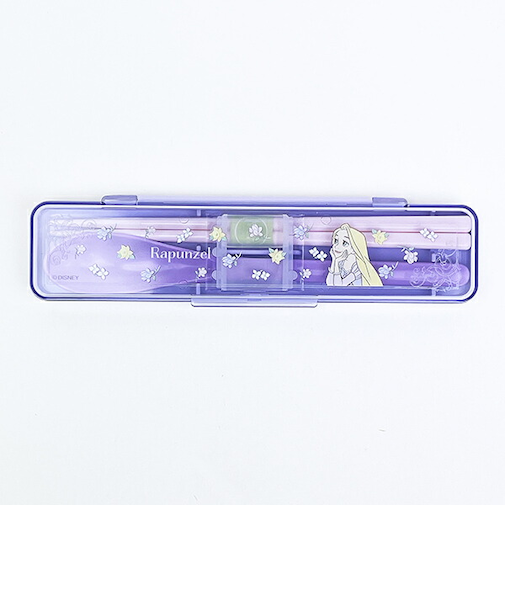 ディズニー プリンセス ラプンツェル 抗菌音の鳴らないコンビセット フラワー ランチ 日本製 Disney