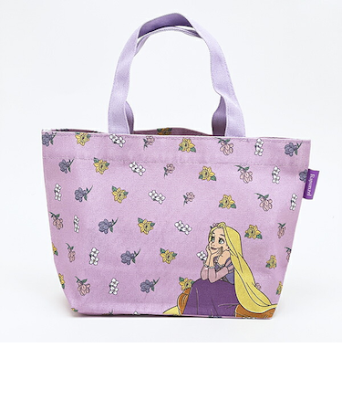 ディズニー プリンセス ラプンツェル 帆布ランチバッグ フラワー Disney
