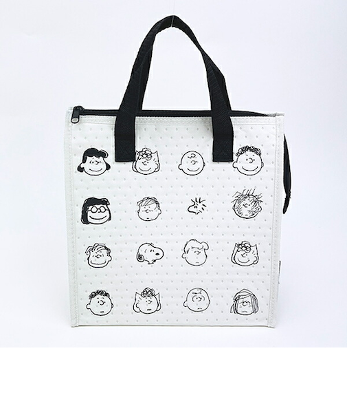 スヌーピー 不織布保冷ランチトートバッグ SNOOPY