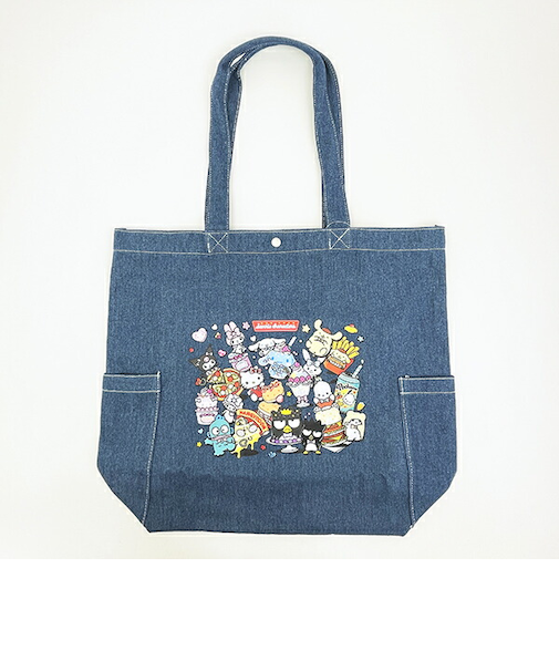 サンリオキャラクターズ デニムトートバッグ アメリカンダイナーシリーズ Sanrio