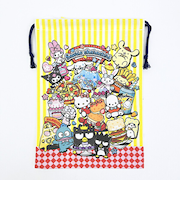 サンリオキャラクターズ 巾着 アメリカンダイナーシリーズ 日本製 Sanrio