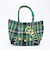 サンリオ ハローキティ トートバッグ (グリーンチェック) ルートート ROOTOTE  Sanrio