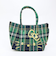 サンリオ ハローキティ トートバッグ (グリーンチェック) ルートート ROOTOTE  Sanrio
