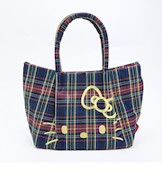 サンリオ ハローキティ トートバッグ (イエローチェック) ルートート ROOTOTE  Sanrio