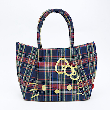 サンリオ ハローキティ トートバッグ (イエローチェック) ルートート ROOTOTE Sanrio