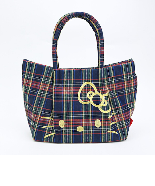 サンリオ ハローキティ トートバッグ (イエローチェック) ルートート ROOTOTE Sanrio