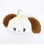 mikko llustrations ミッコ スフレ ぬいぐるみパスケース 定期入れ