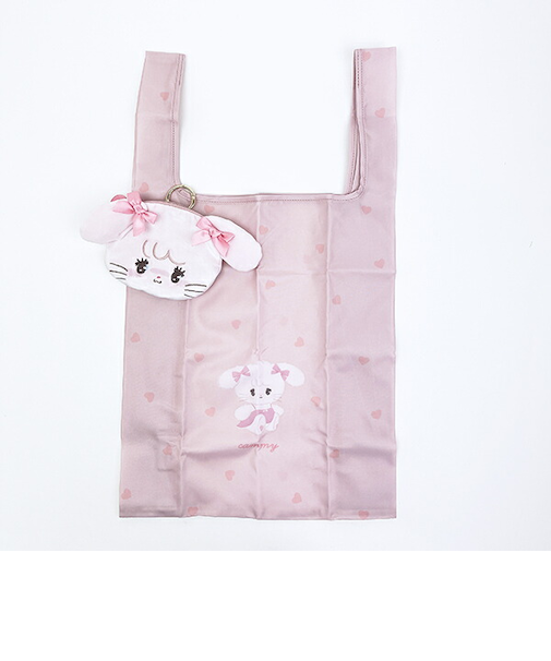 mikko llustrations ミッコ スフレ ぬいぐるみエコバッグ