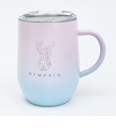 ポケットモンスター ニンフィア グラデーション 蓋付ステンレスマグ コップ ポケモン