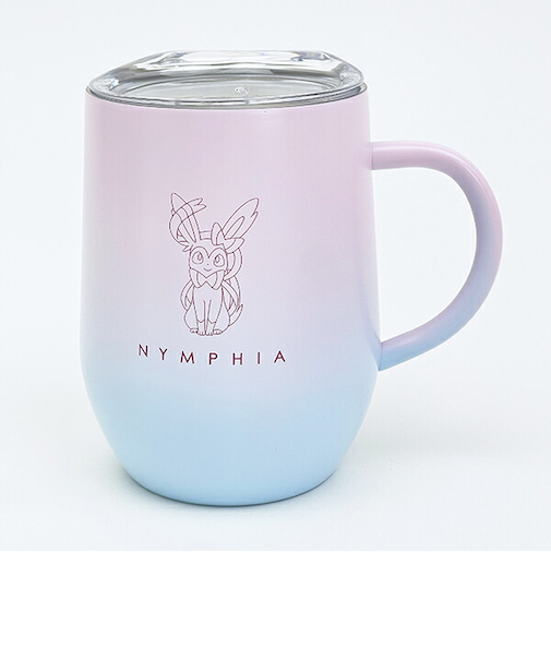 ポケットモンスター ニンフィア グラデーション 蓋付ステンレスマグ コップ ポケモン