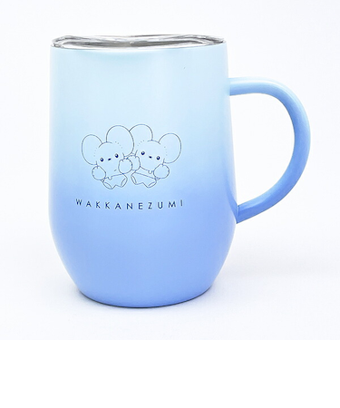 ポケットモンスター ワッカネズミ グラデーション 蓋付ステンレスマグ コップ ポケモン