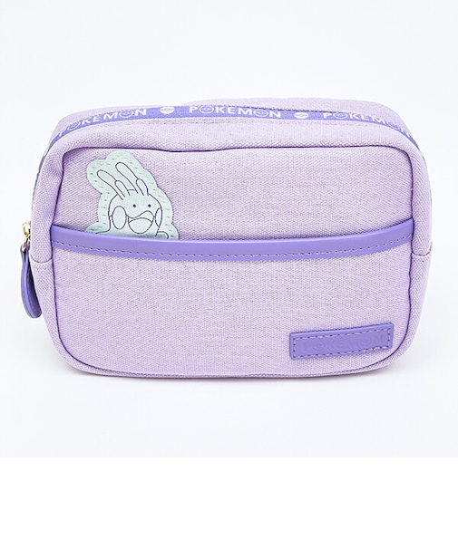 ポケットモンスター ヌメラ ボックスポーチ パープル ひょっこりワッペンシリーズ ポケモン