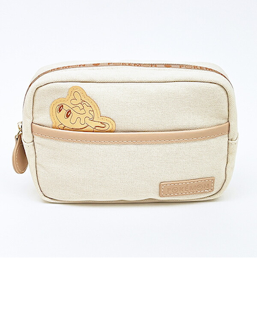 ポケットモンスター シャリタツ ボックスポーチ ベージュ ひょっこりワッペンシリーズ ポケモン