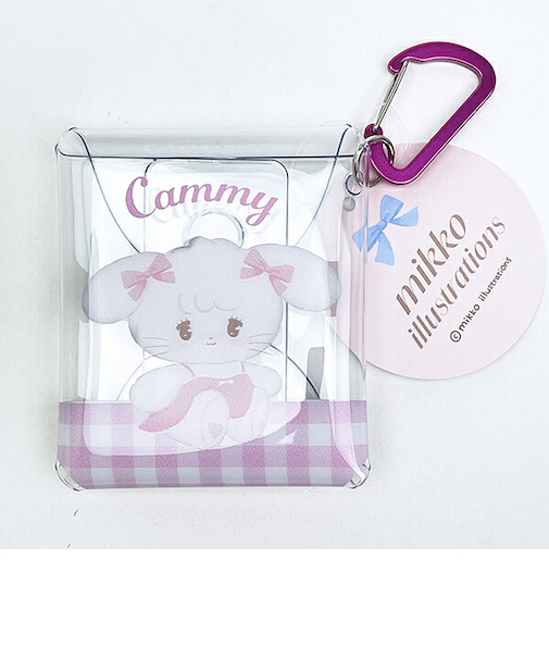 mikko llustrations ミッコ キャミー クリアマルチケース(SS)
