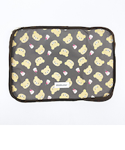 リラックマ 収納メッシュポーチ リラックマフェイス ベーシックリラックマシリーズ