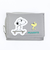 スヌーピー ジョー・クール コンパクト三つ折り財布 グレー SNOOPY