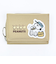 スヌーピー オラフ コンパクト三つ折り財布 ベージュ SNOOPY