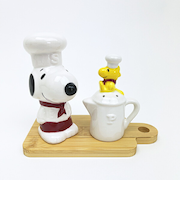 スヌーピー ウッドストック ソルト&ペッパーセット (レッド) キッチン シェフスヌーピー SNOOPY