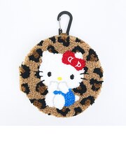 サンリオ ハローキティ サークルさがらポーチ レオパード 全身 Sanrio