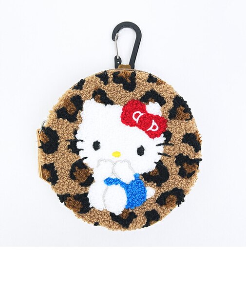 サンリオ ハローキティ サークルさがらポーチ レオパード 全身 Sanrio