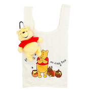ディズニー くまのプーさん ぬいぐるみエコバッグ ファニーフェイスシリーズ Disney