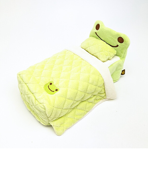 かえるのピクルス ぬいざっか ティッシュボックスカバー