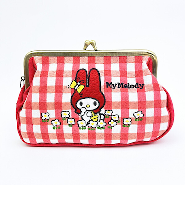 サンリオ マイメロディ がま口 畳刺繍ペンポーチ Sanrio