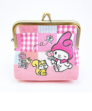 サンリオ マイメロディ がま口 畳刺繍ミニポーチ Sanrio