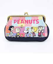 スヌーピー 畳刺繍ペンポーチ がま口 フレンズ SNOOPY