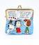 スヌーピー 畳刺繍ミニポーチ がま口 ハート SNOOPY