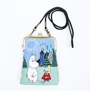 ムーミン 畳刺繍ペンポーチ がま口 MOOMIN