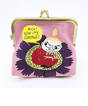 ムーミン リトルミイ 畳刺繍ミニポーチ がま口 MOOMIN