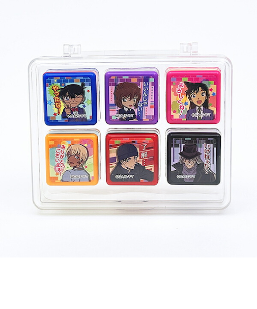 名探偵コナン スタンプセット はんこ 文具