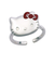 サンリオ ハローキティ フリーサイズ リング シルバー アクセサリー Sanrio