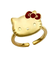 サンリオ ハローキティ フリーサイズ リング ゴールド アクセサリー Sanrio