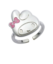 サンリオ マイメロディ フリーサイズ リング シルバー アクセサリー Sanrio