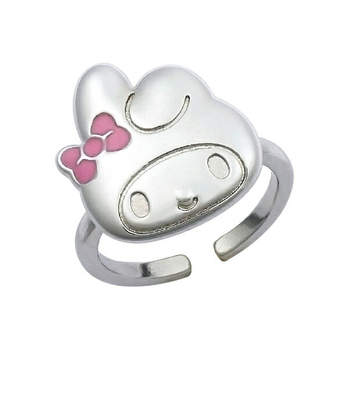 サンリオ マイメロディ フリーサイズ リング シルバー アクセサリー Sanrio