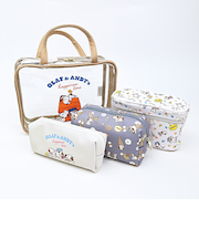 スヌーピー トラベルポーチセット (ベージュブラザー) SNOOPY