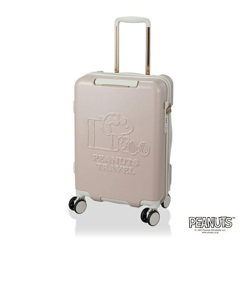 スヌーピー ジョー・クール ジッパータイプ スーツケース 32L