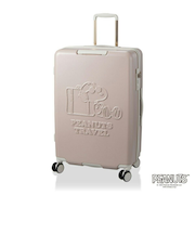 スヌーピー ジョー・クール ジッパータイプ スーツケース 82L (グレージュ) キャリーケース SNOOPY