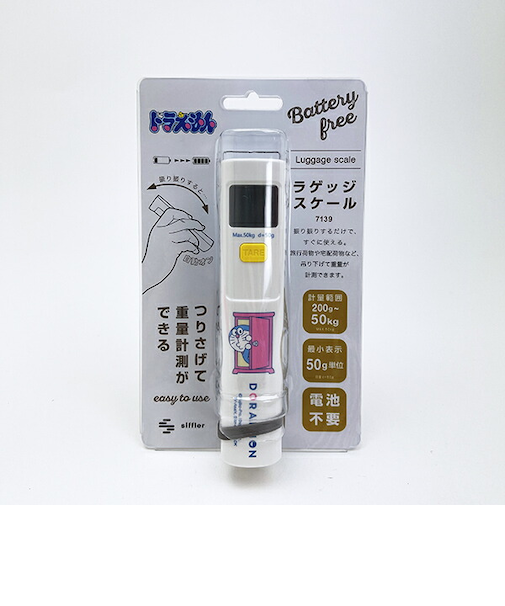 ドラえもん ラゲッジスケール ホワイト ひょっこりドア 測り トラベル