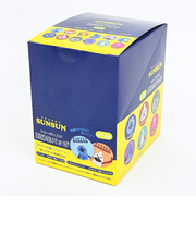 パペットスンスン トレーディング刺繍缶バッジ 全12種 コンプリートBOX